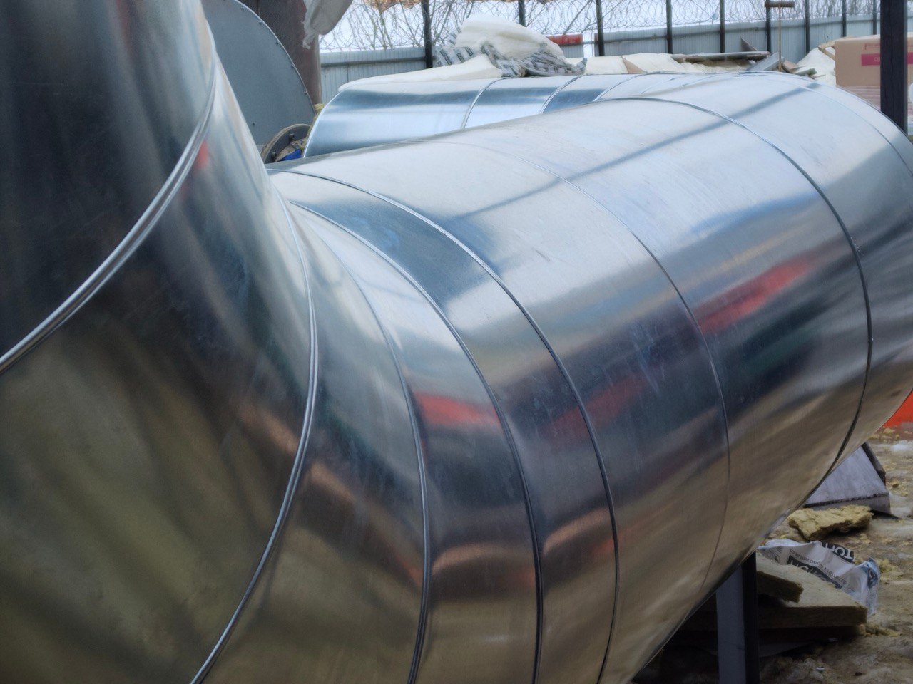 Изоляция труб, газоходов и оборудования post2 8